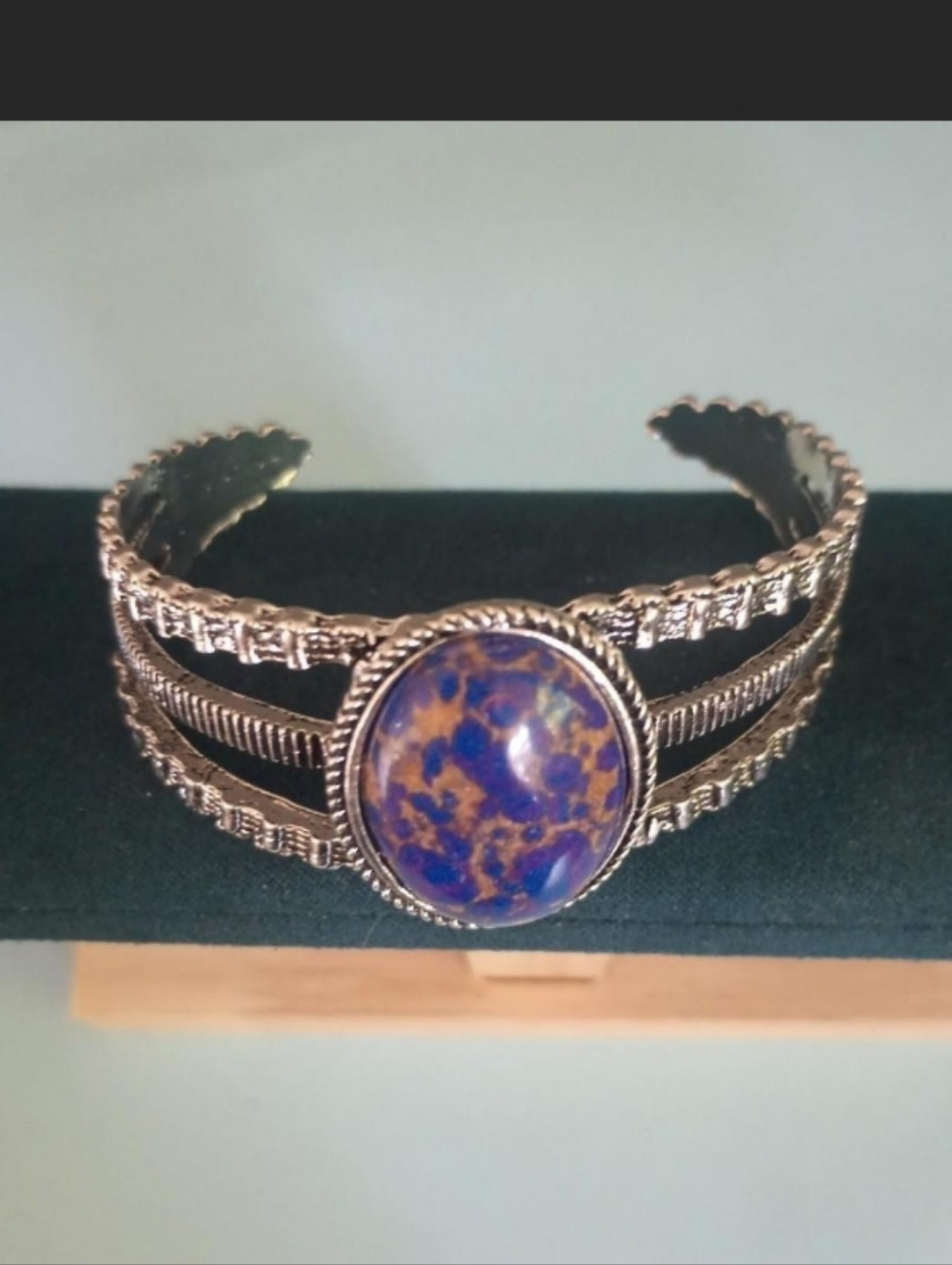 Silver-Tone Cuff Bracelet